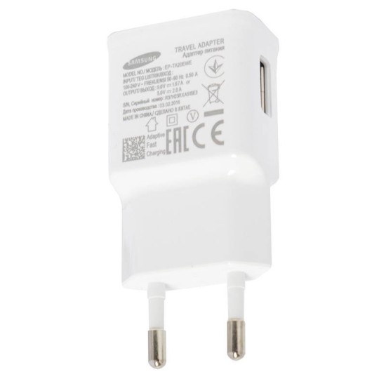 SAMSUNG ADAPTER EP-TA20EWE 2A WHITE